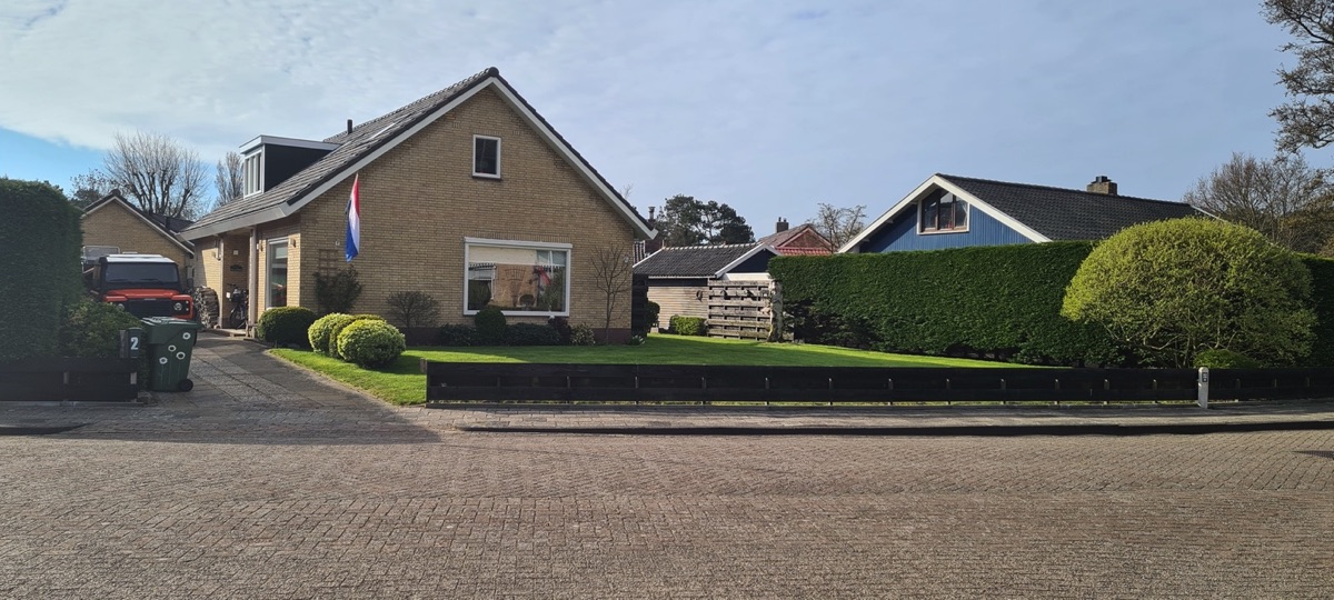 Erf van vakantiehuis 't Vosje